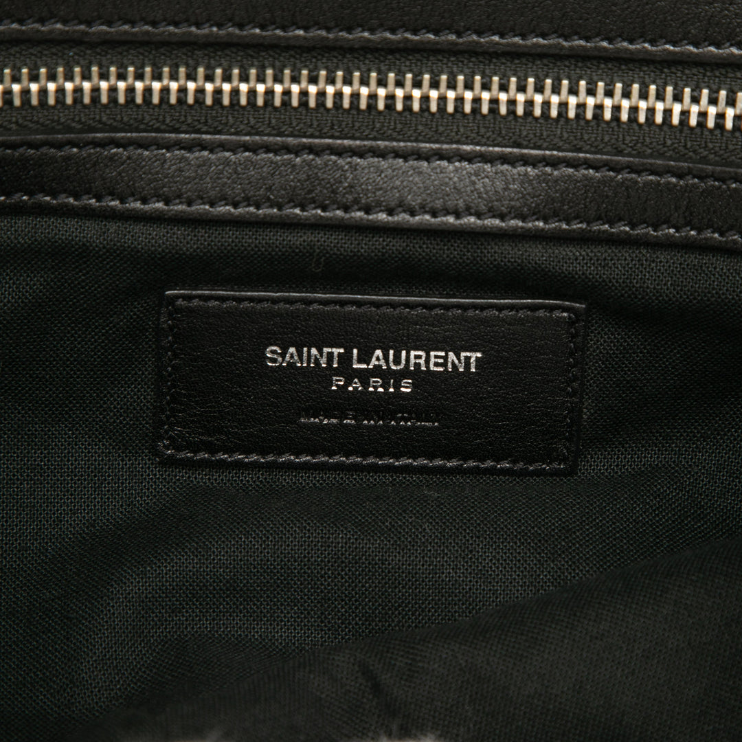 Saint Laurent Cuir Prairie Printed Festival Sac à dos