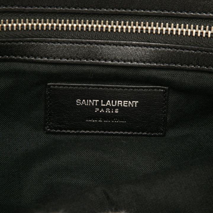 Saint Laurent Cuir Prairie Printed Festival Sac à dos