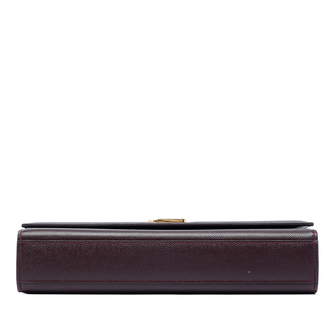 Saint Laurent Medium Grain De Poudre Monogram Kate Sac porté croisé