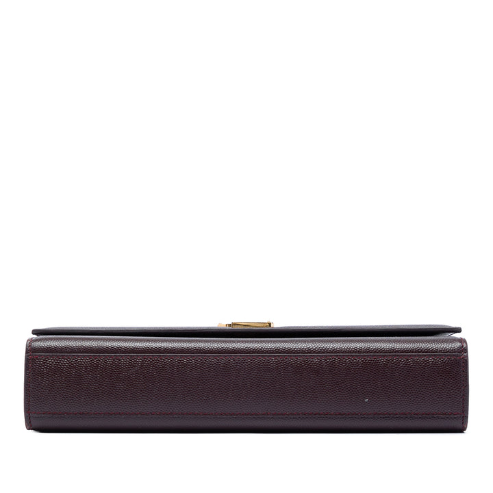 Saint Laurent Medium Grain De Poudre Monogram Kate Sac porté croisé