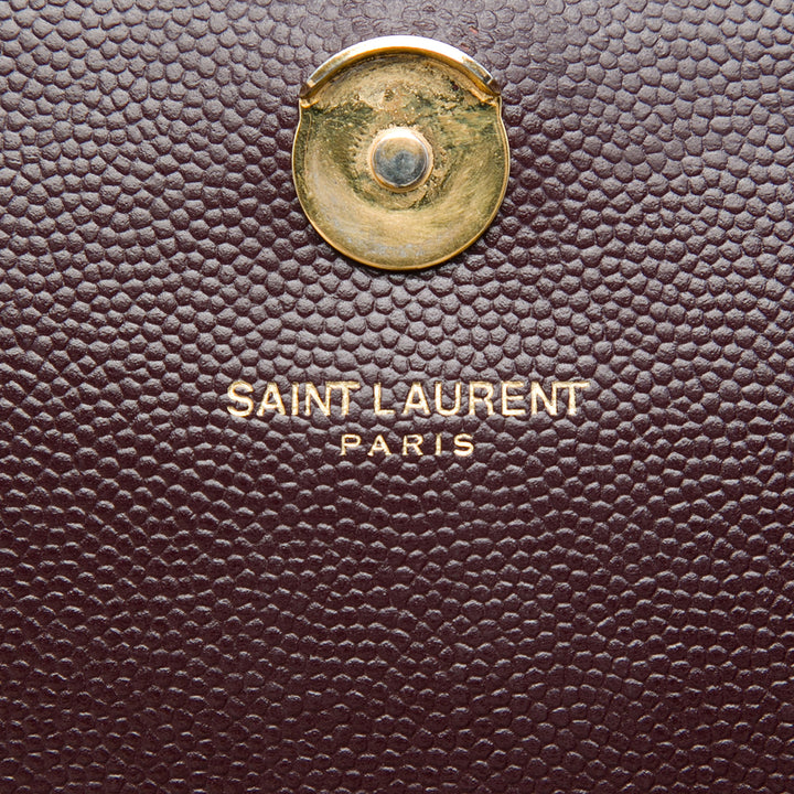 Saint Laurent Medium Grain De Poudre Monogram Kate Sac porté croisé