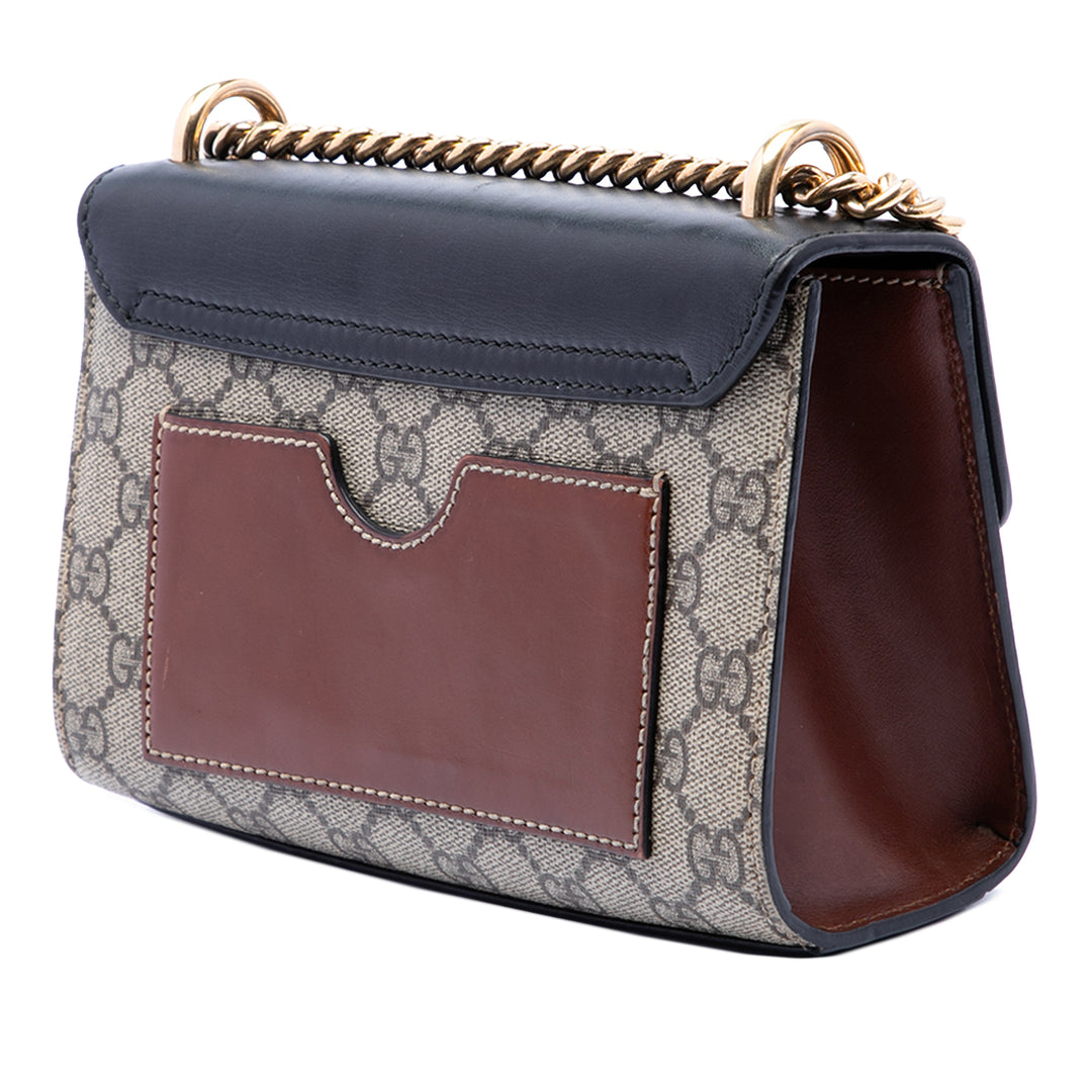 Gucci Small GG Supreme Padlock Sac porté croisé
