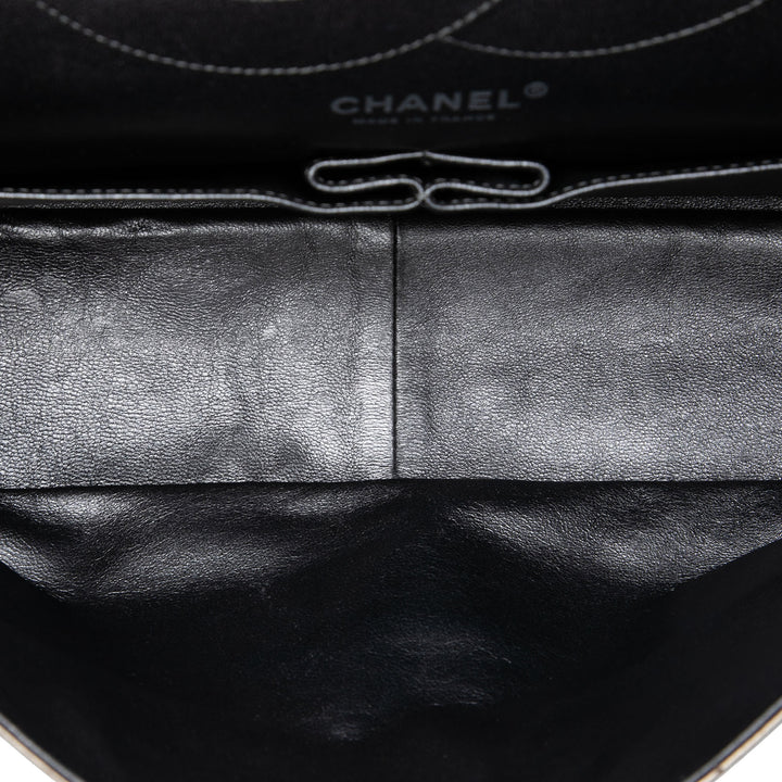 Chanel Metallic vieilli Cuir de veau Reissue 2.55 Double rabat 227