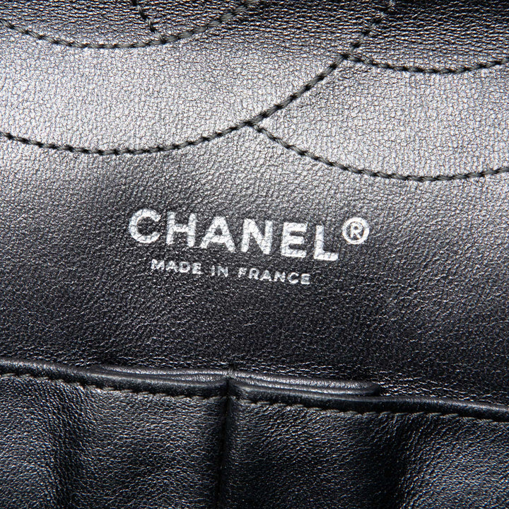 Chanel Metallic vieilli Cuir de veau Reissue 2.55 Double rabat 227