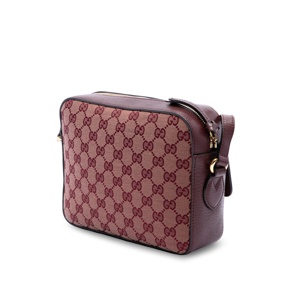 Gucci Sac bandoulière GG Horsebit 1955 Petit Rouge – vue 2 – GABY PARIS
