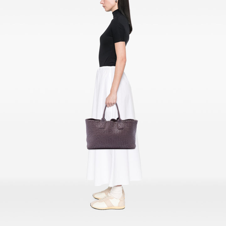 Bottega Veneta Édition limitée Medium Cuir d’agneau Intreccio Cabat Cabas