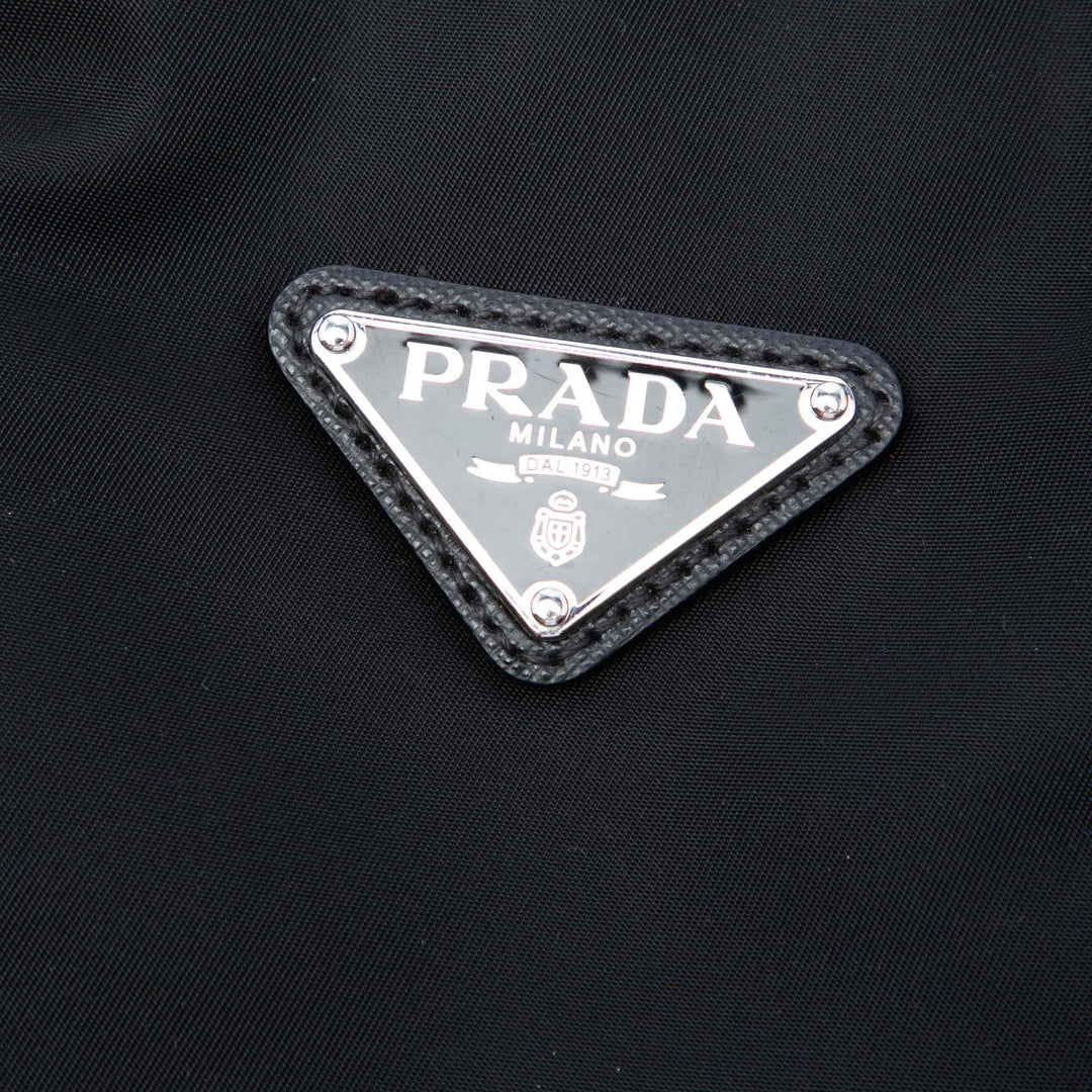 Prada Saffiano à finitions Tessuto Business Sac