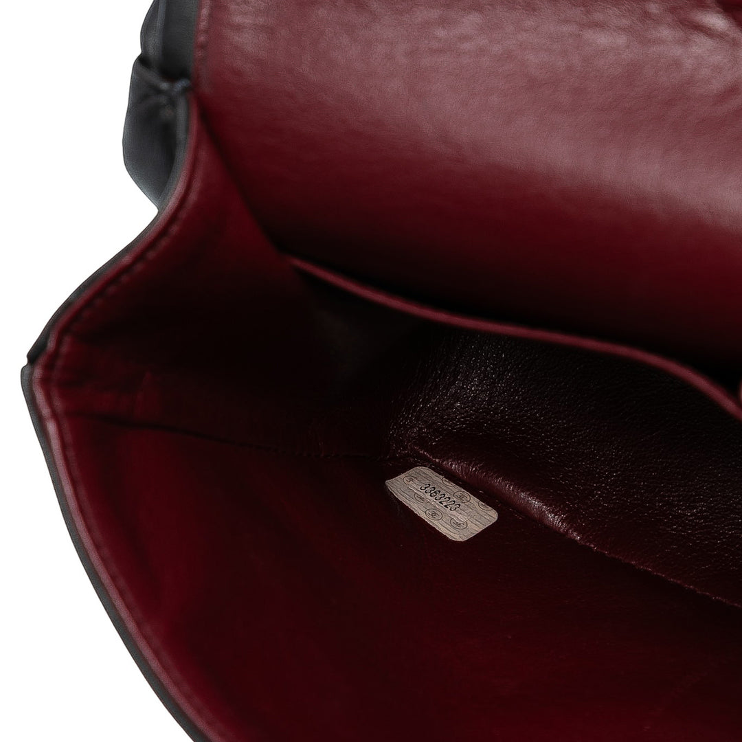 Chanel Medium Classic Cuir d’agneau Double rabat