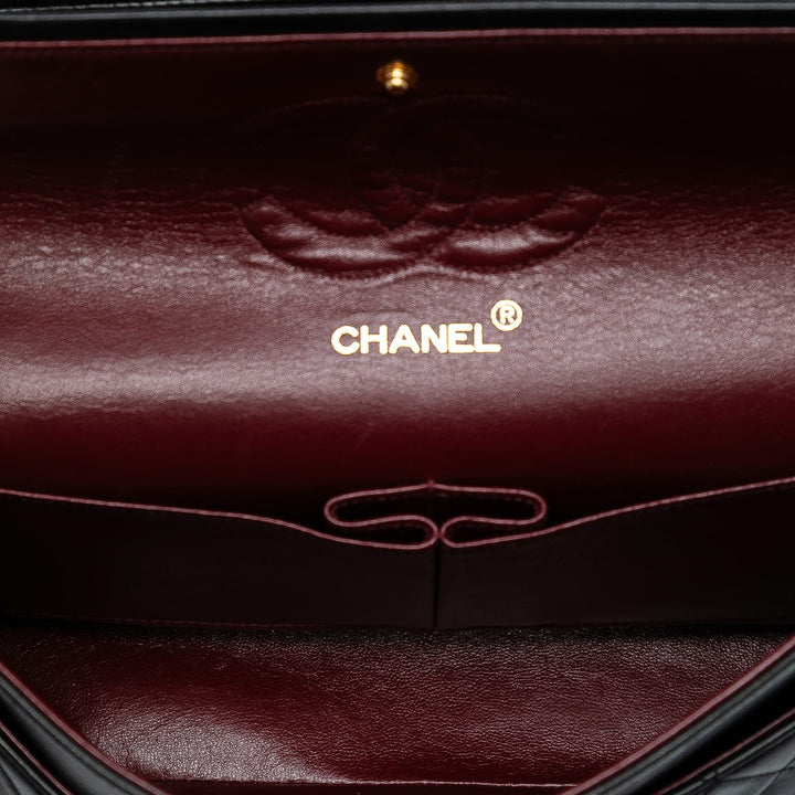 Chanel Medium Classic Cuir d’agneau Double rabat