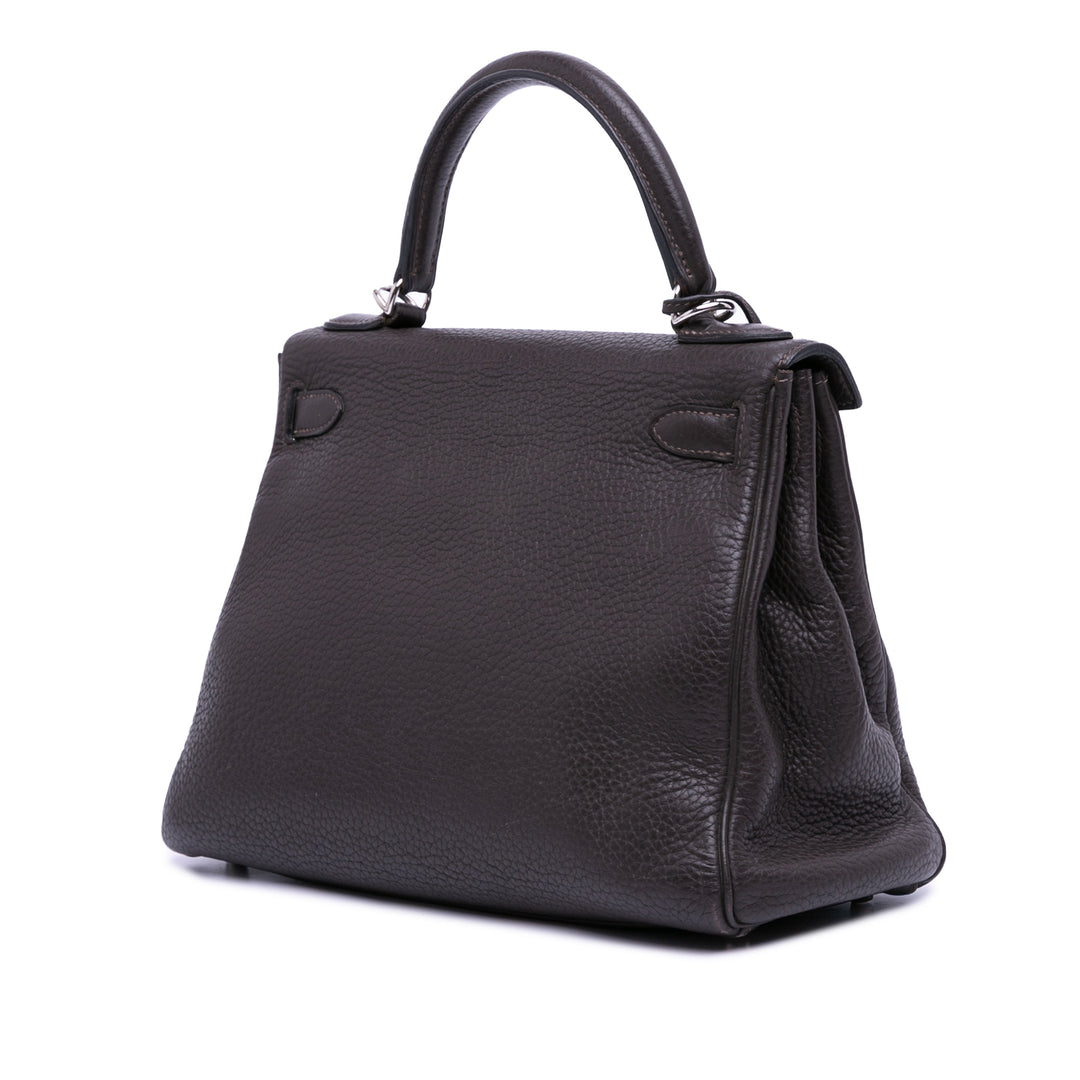 Hermès Togo Kelly II Retourne 28 Marron