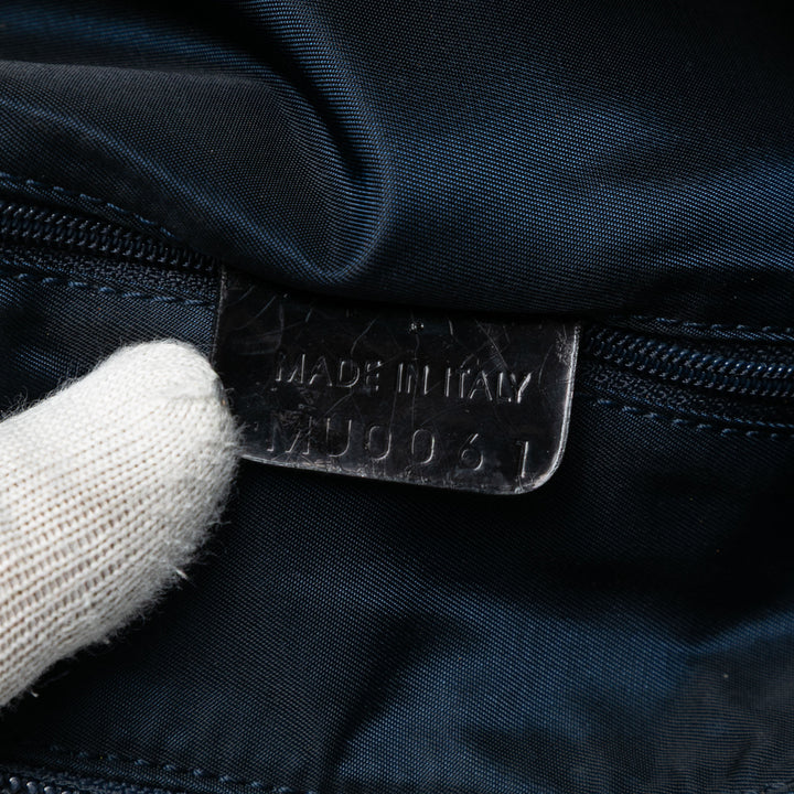 Dior Imprimé Speedway Sac Jean Bleu – vue 6 – GABY PARIS