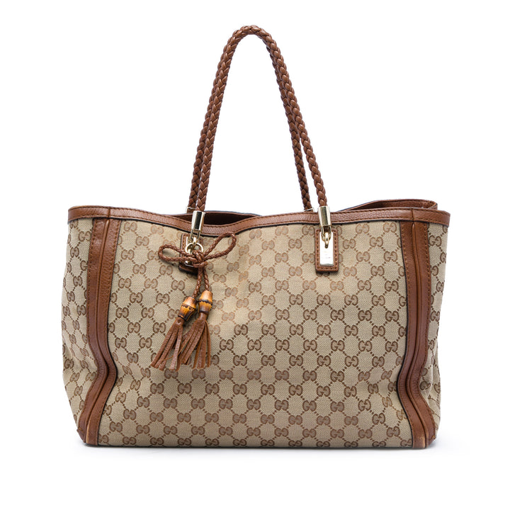 Gucci GG Toile Bella Cabas