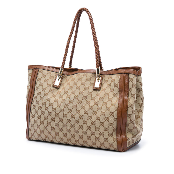 Gucci GG Toile Bella Cabas