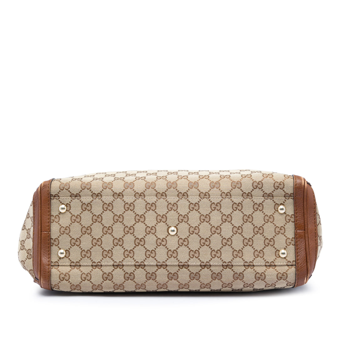 Gucci GG Toile Bella Cabas