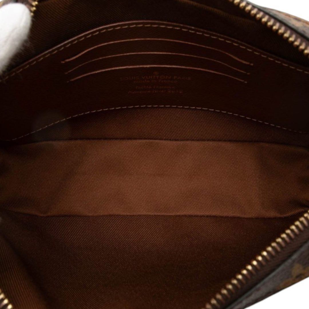 Souple Trunk Pochette Monogram Marron