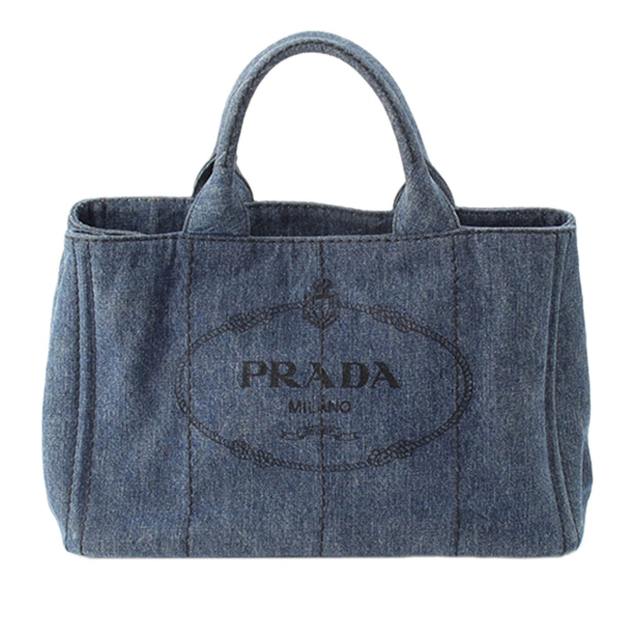 Canapa Logo Cabas Jean Bleu
