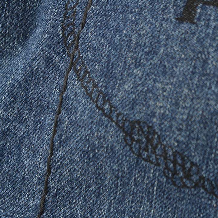 Canapa Logo Cabas Jean Bleu