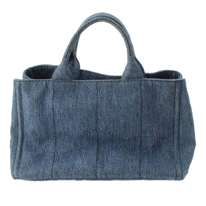 Canapa Logo Cabas Jean Bleu