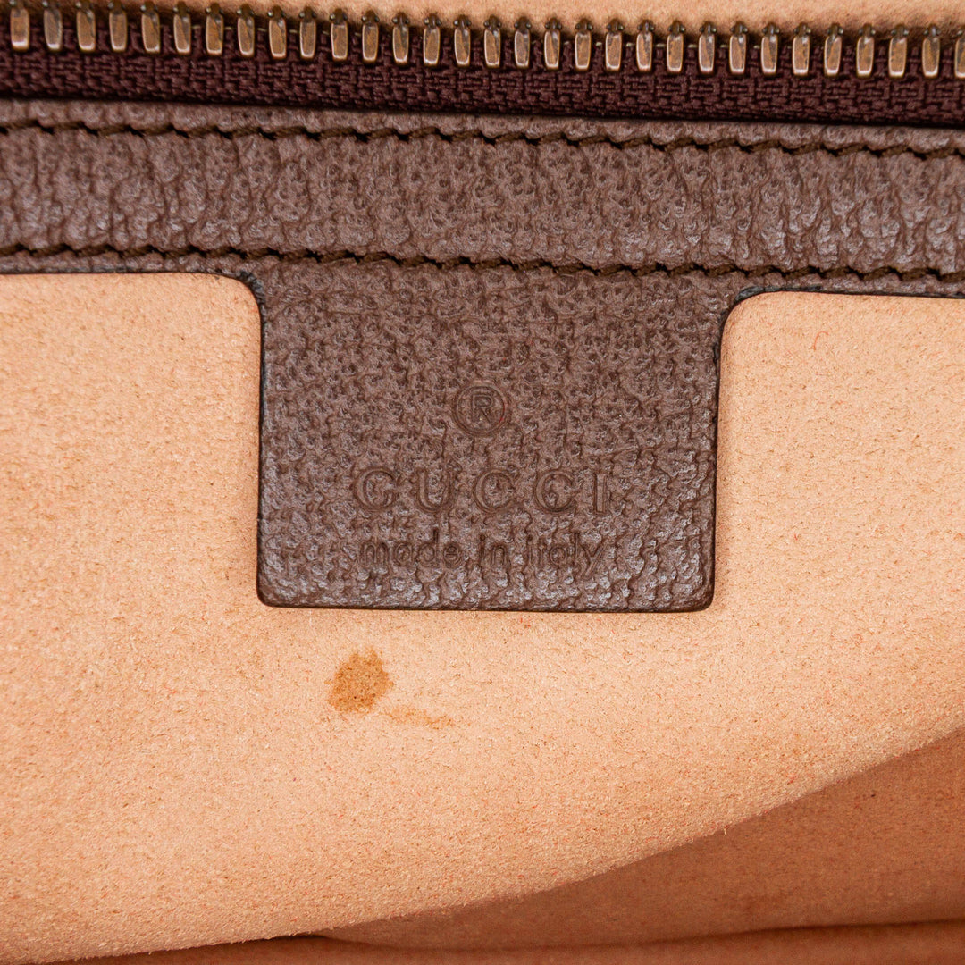 GG Supreme Ophidia Clutch Brown - Gaby Paris