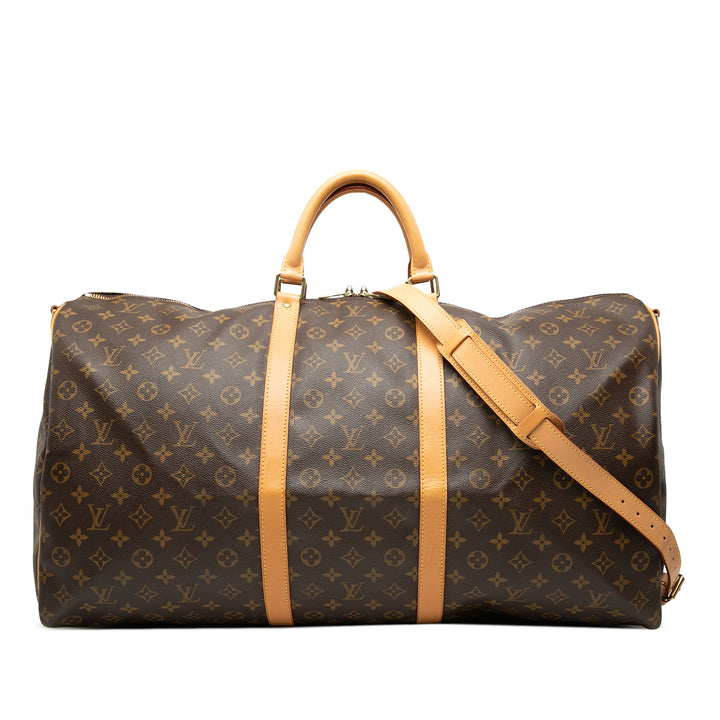Louis Vuitton Monogram Keepall Bandouliere 60