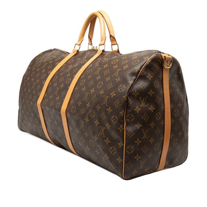 Louis Vuitton Monogram Keepall Bandouliere 60