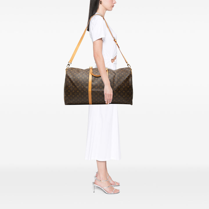 Louis Vuitton Monogram Keepall Bandouliere 60