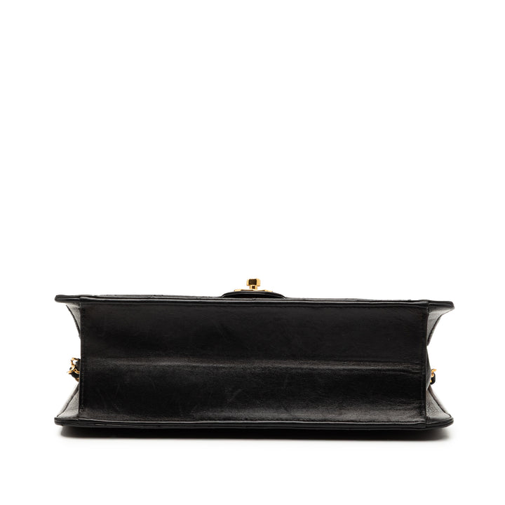 Chanel CC Matelassé Cuir d’agneau Simple rabat