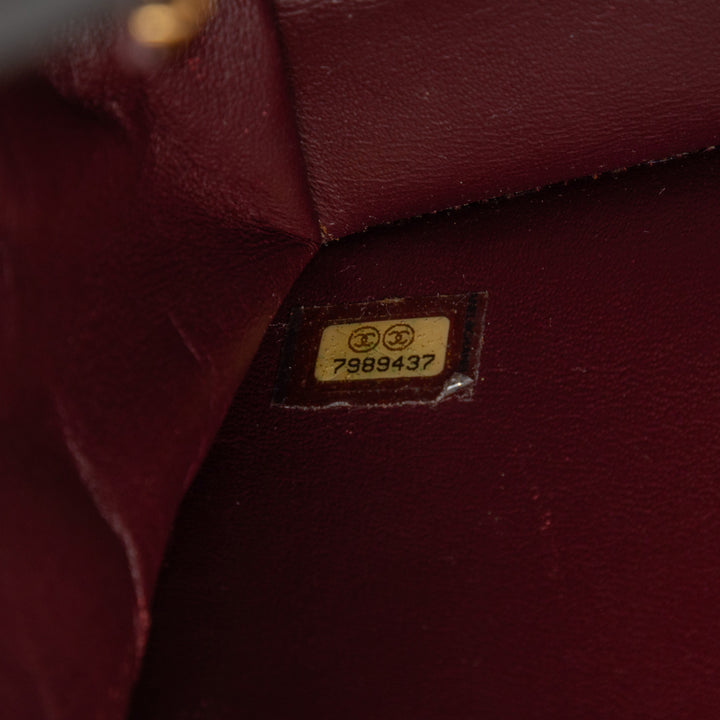 Chanel CC Matelassé Cuir d’agneau Simple rabat