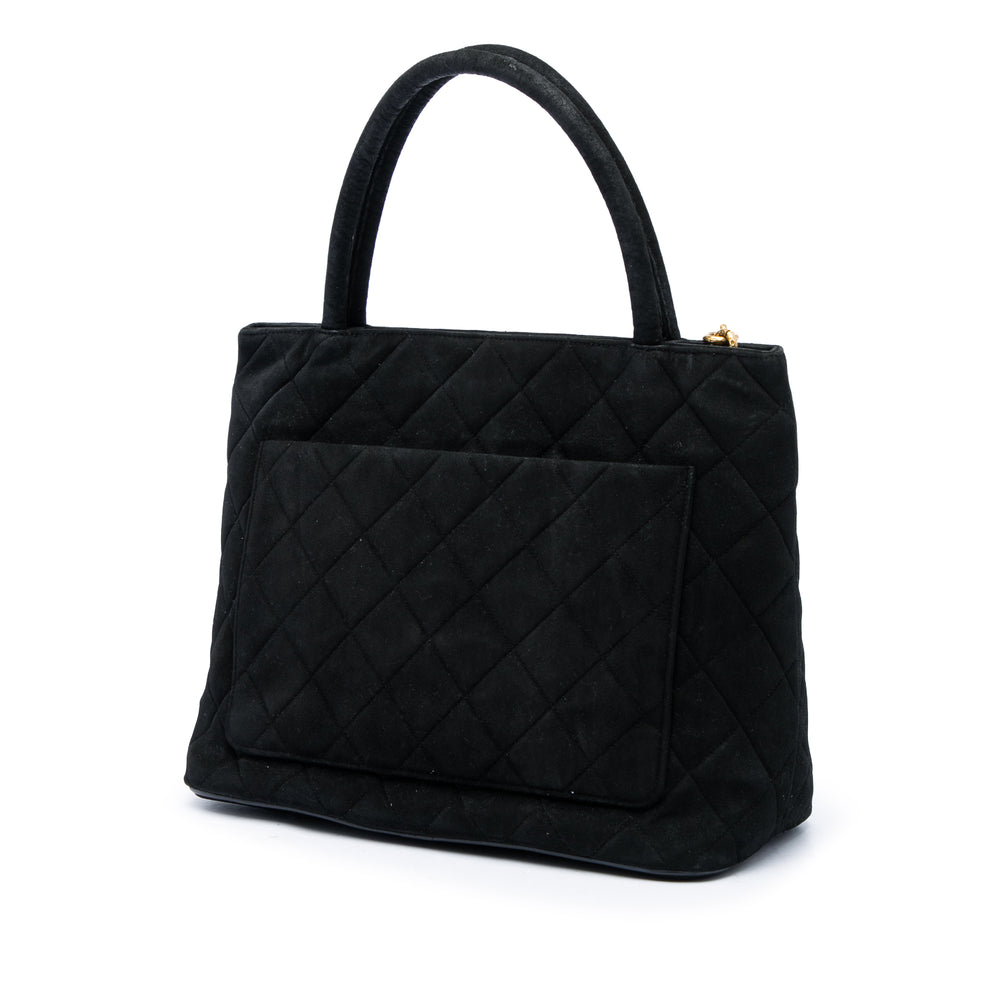 Chanel Medallion Cabas Noir – vue 2 – GABY PARIS