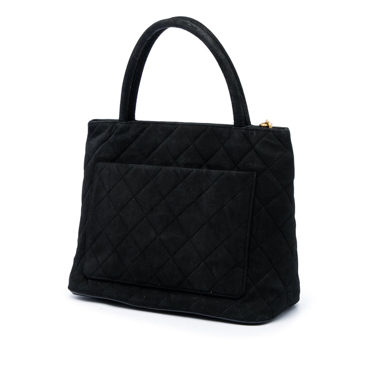 Chanel Medallion Cabas Noir – vue 2 – GABY PARIS