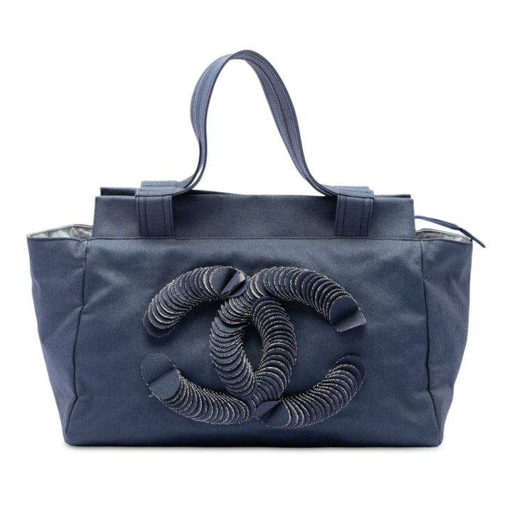 CC Disc Cabas Jean Bleu