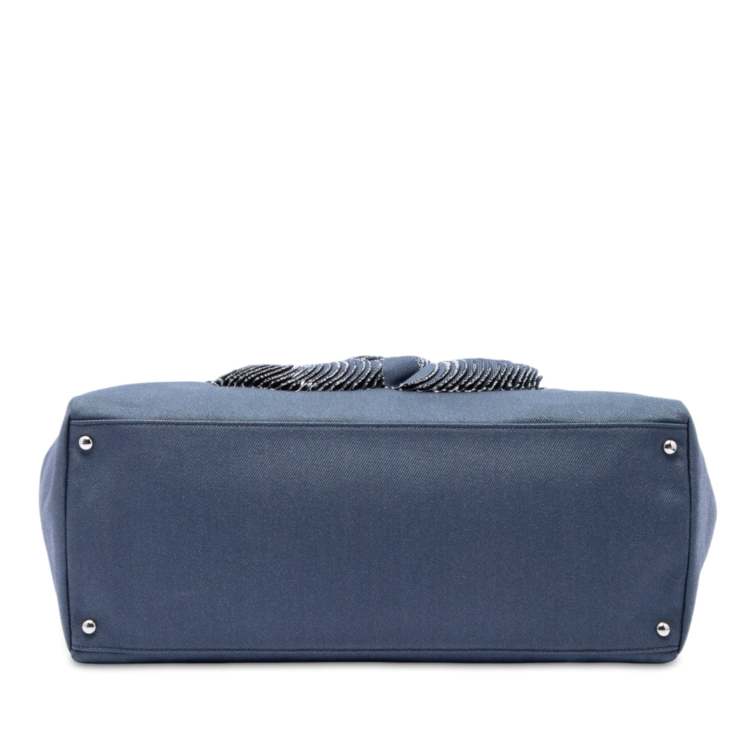 CC Disc Cabas Jean Bleu