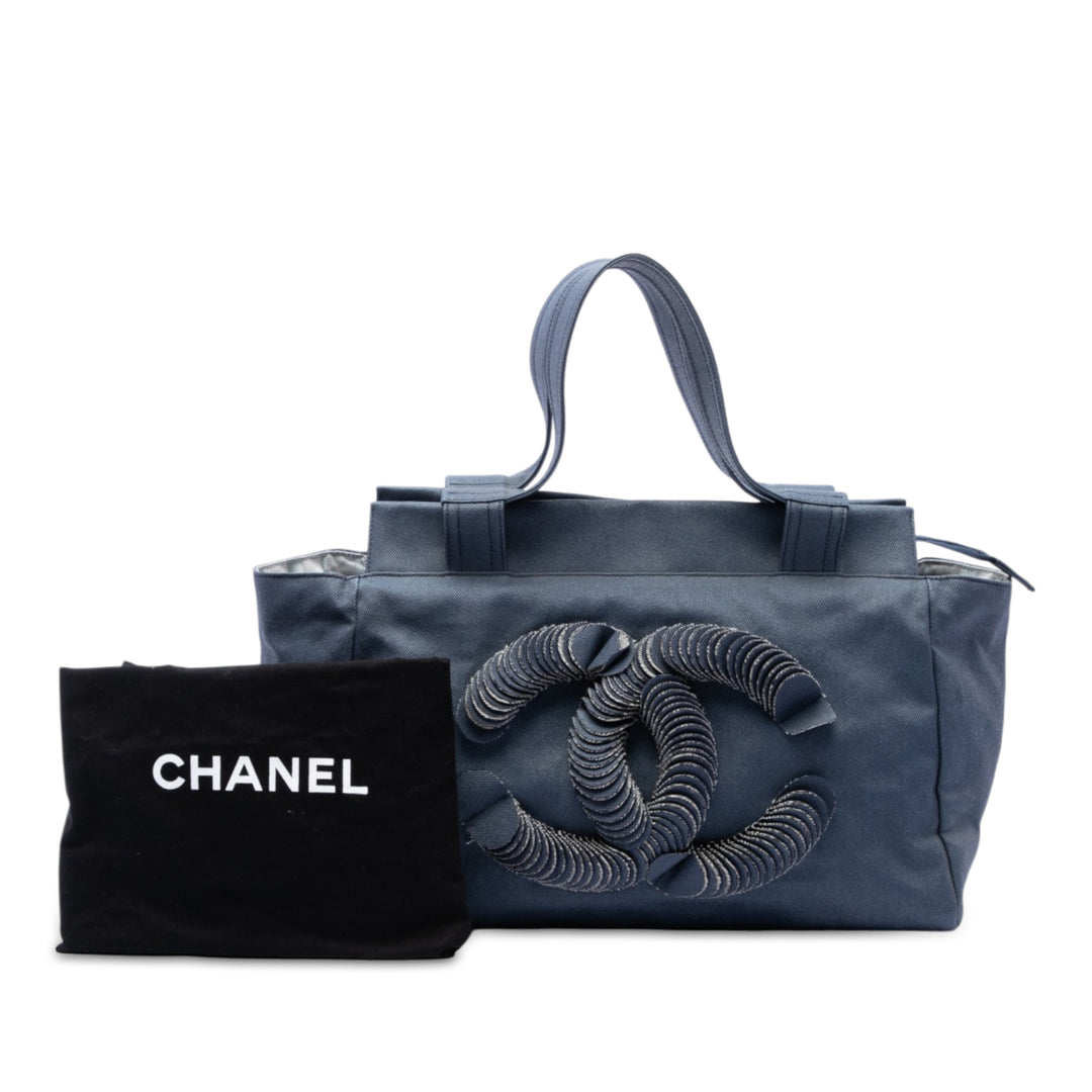 CC Disc Cabas Jean Bleu