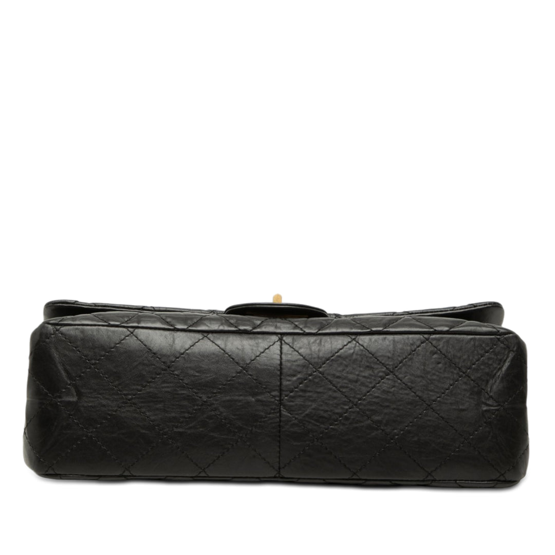 Chanel Matelassé vieilli Cuir de veau Reissue 2.55 Double rabat 227