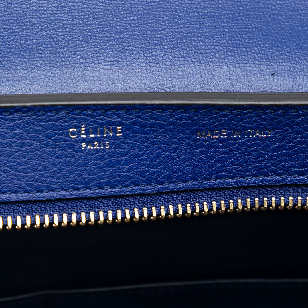 Celine Small Cuir Trapeze Sac