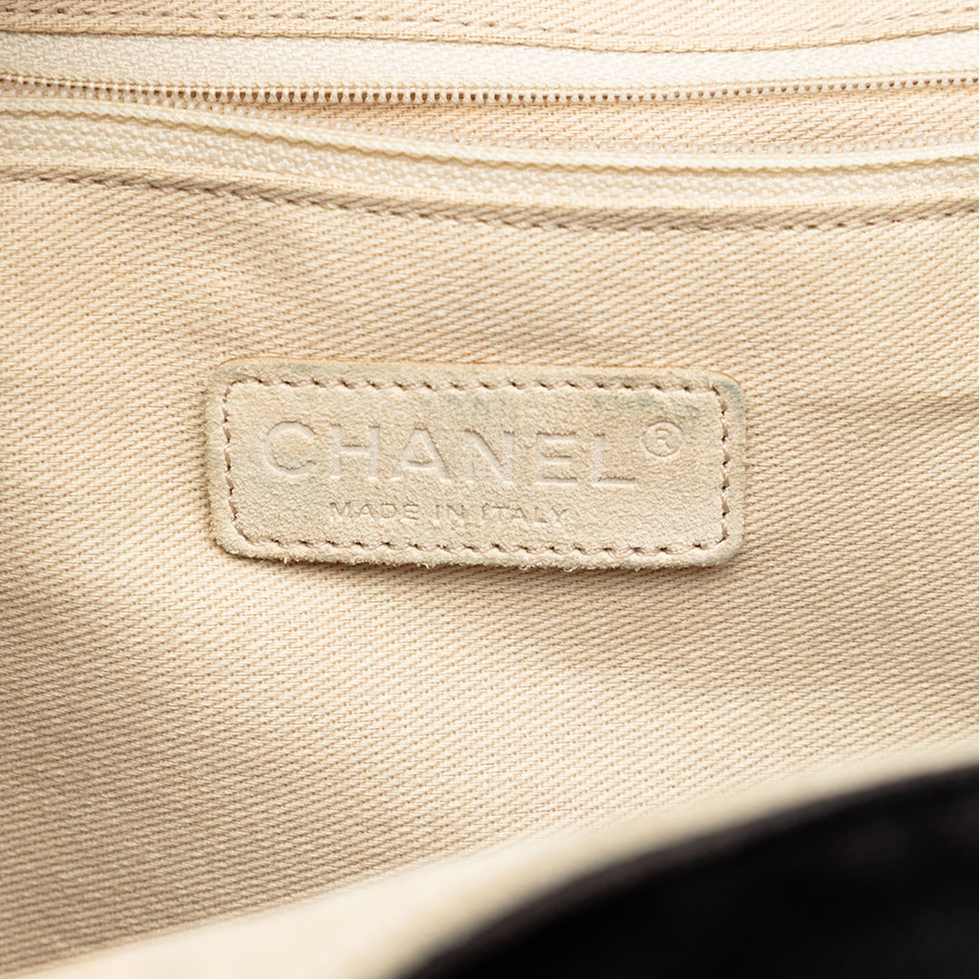 Chanel 2004 Cruise Camellia CC Clover Rope Cabas Cabas