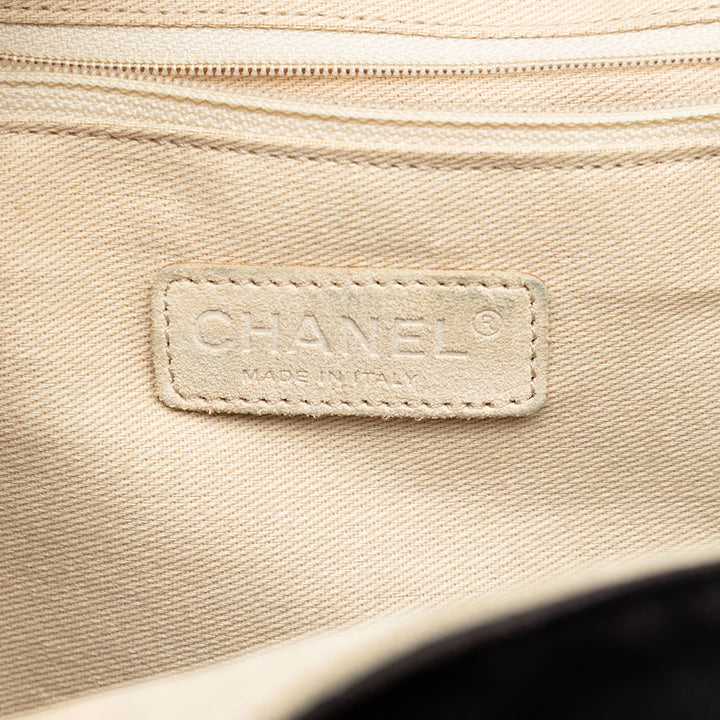 Chanel 2004 Cruise Camellia CC Clover Rope Cabas Cabas