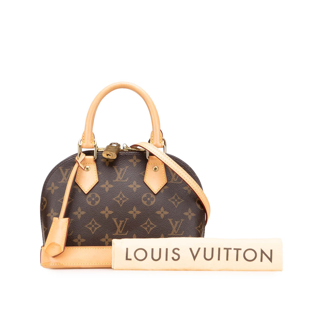 Louis Vuitton Monogram Alma BB Marron