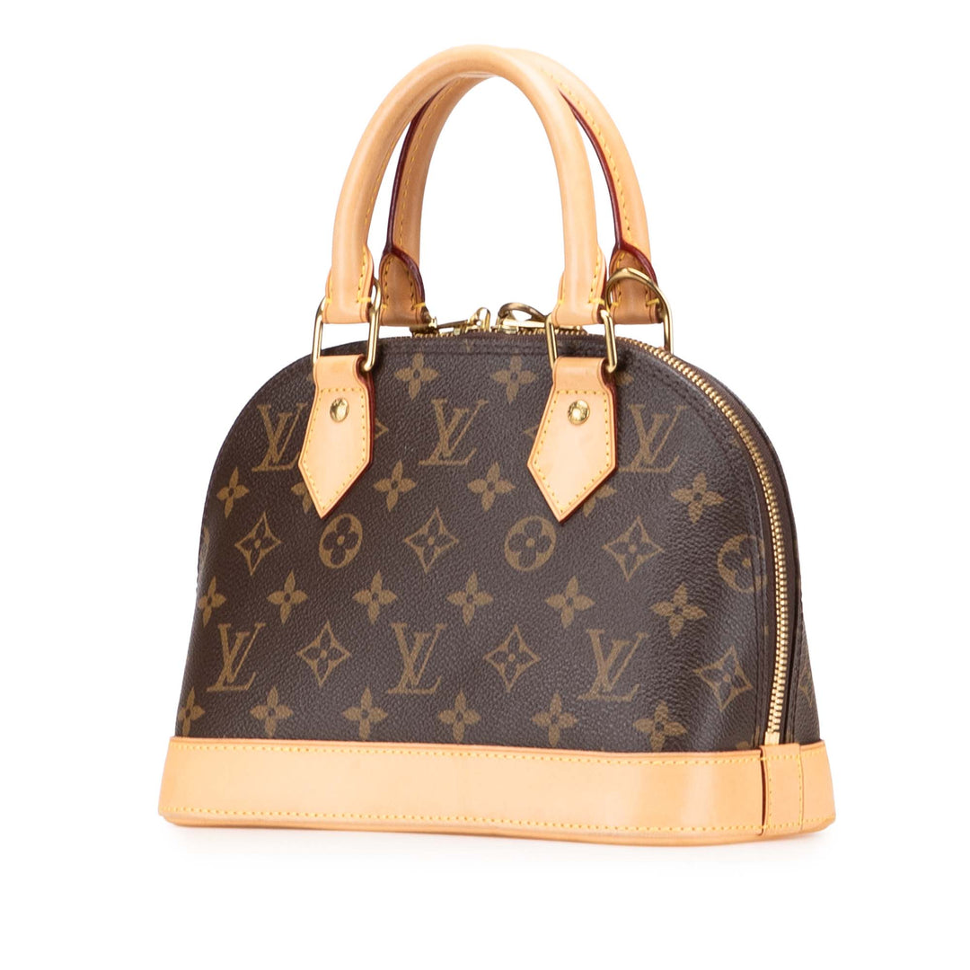 Louis Vuitton Monogram Alma BB Marron