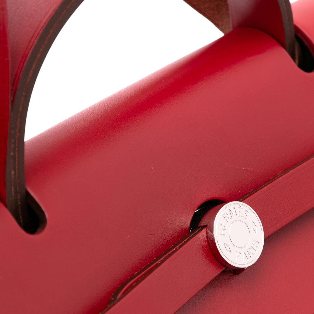 Hermès Toile H Vibration and Vache Hunter Herbag Zip Cabin Retourne 50 Marron – GABY PARIS Authentique