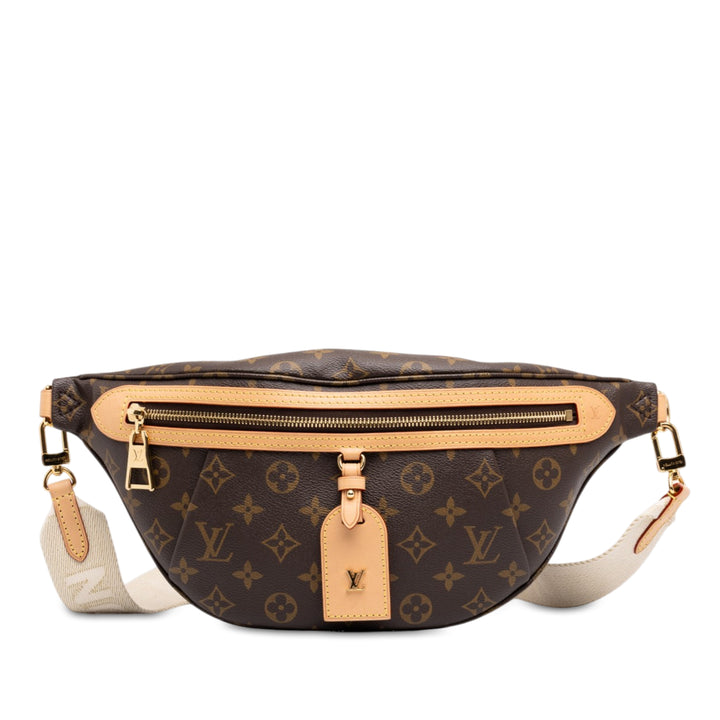 Louis Vuitton High Rise Bumbag Monogram Marron – vue principale – GABY PARIS