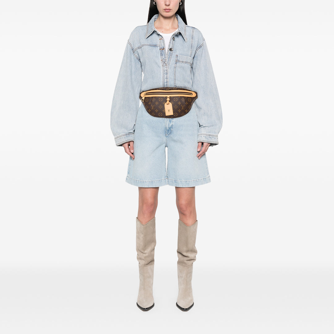 Louis Vuitton High Rise Bumbag Monogram Marron – vue 6 – GABY PARIS