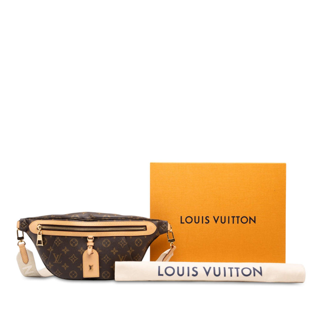 Louis Vuitton High Rise Bumbag Monogram Marron – vue 7 – GABY PARIS