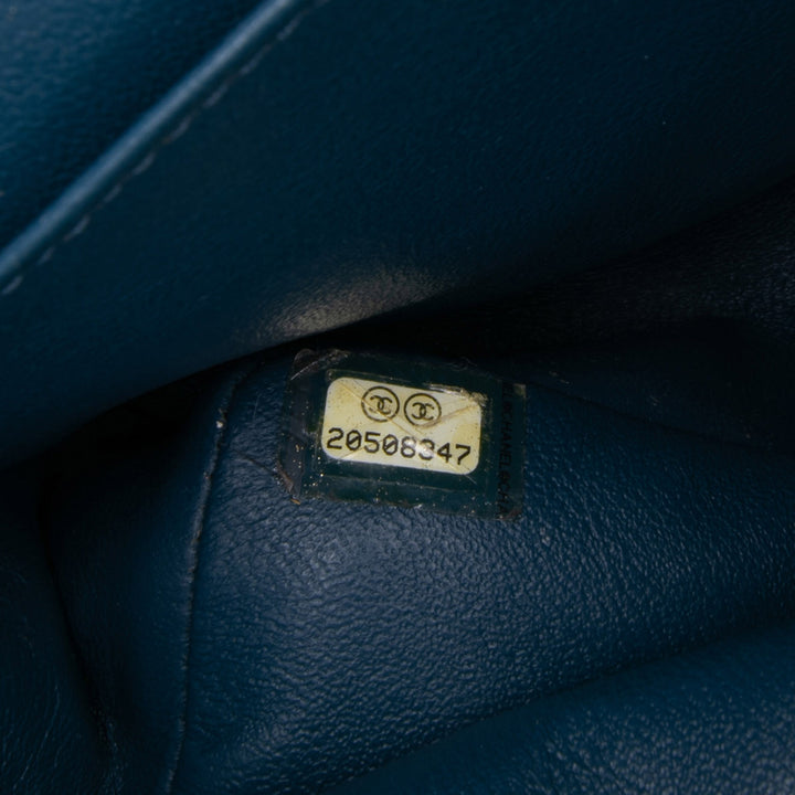 Chanel Medium Classic Caviar Double rabat Bleu – GABY PARIS Authentique