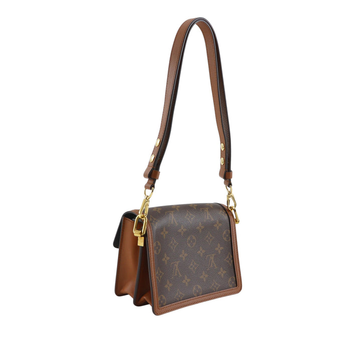 Dauphine Mini Monogram Reverse Marron