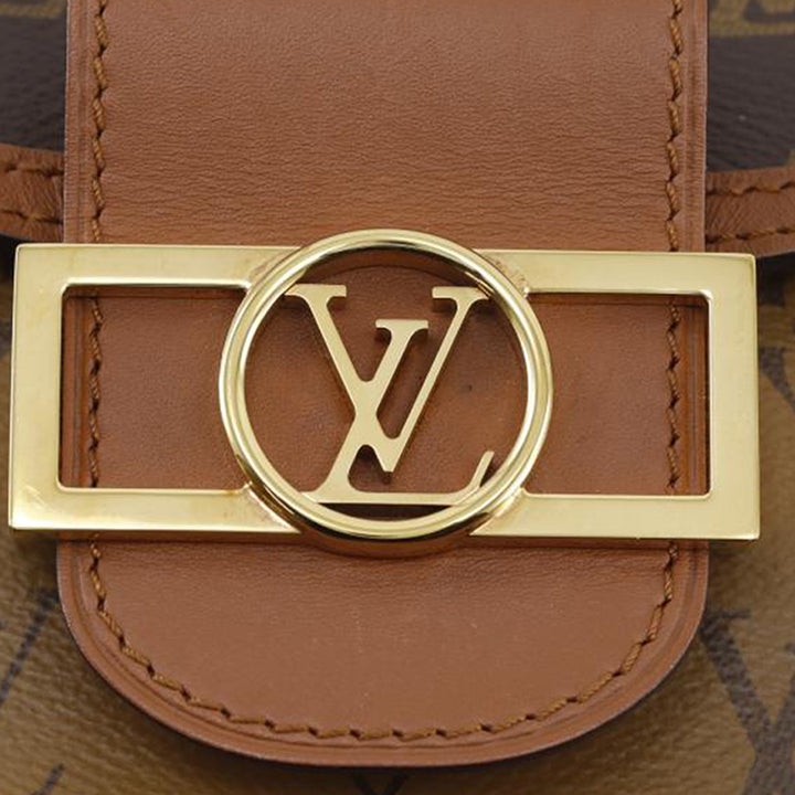 Dauphine Mini Monogram Reverse Marron