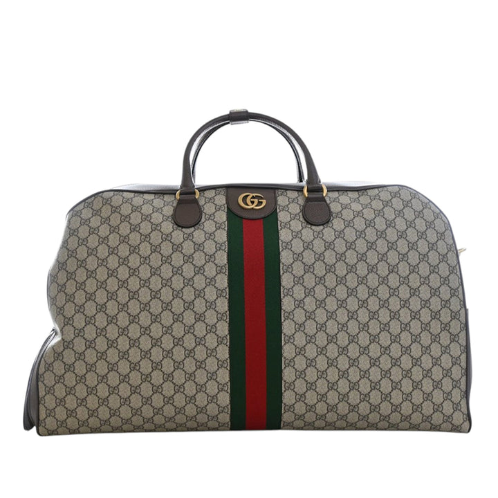 Gucci Large GG Supreme Web Savoy Bowling Sac