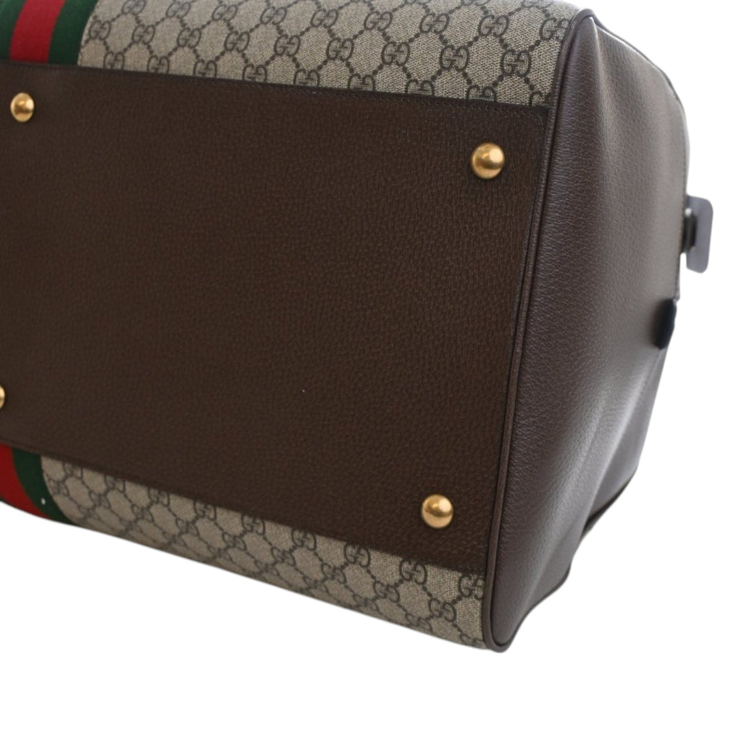 Gucci Large GG Supreme Web Savoy Bowling Sac