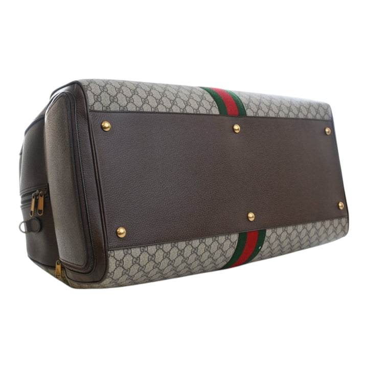 Gucci Large GG Supreme Web Savoy Bowling Sac