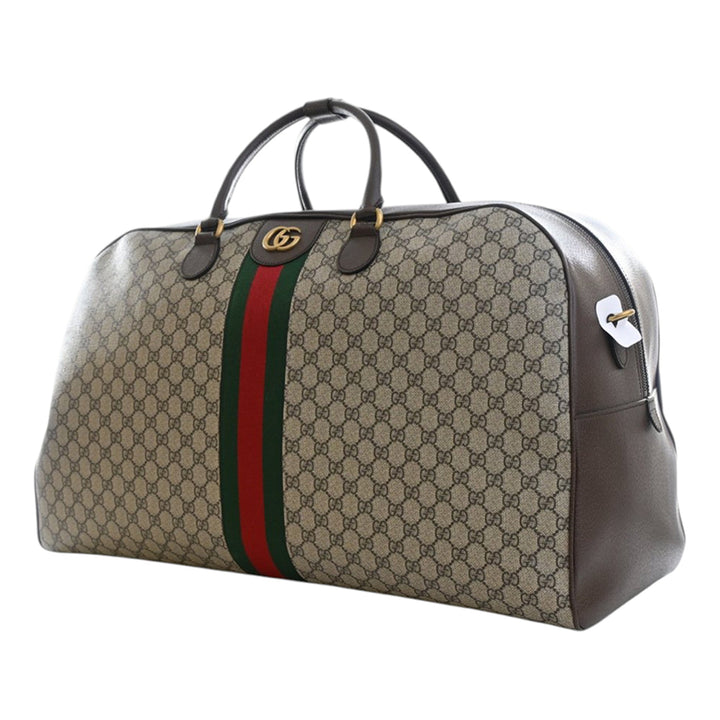 Gucci Large GG Supreme Web Savoy Bowling Sac